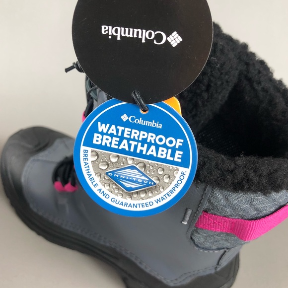 Columbia Youth Bugaboot Celsius Omni-Heat Waterproof Snow Boot - Picture 11 of 13